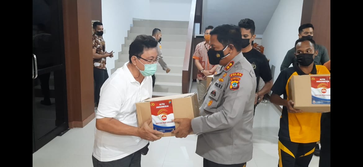 Bantuan Kapolda Sulut