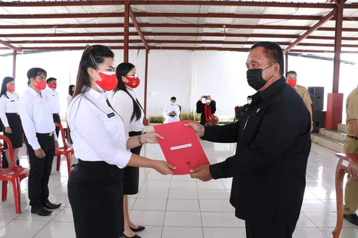 Pelantikan Pemkab Minahasa