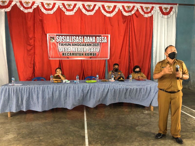 Sosialisasi DanDes Minahasa