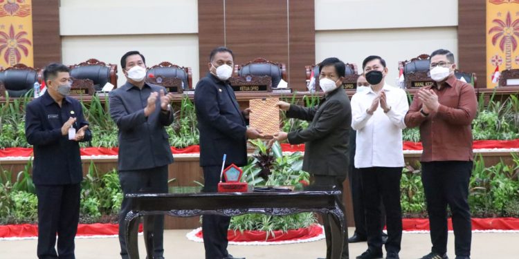 Penetapan APBD Sulut 2022