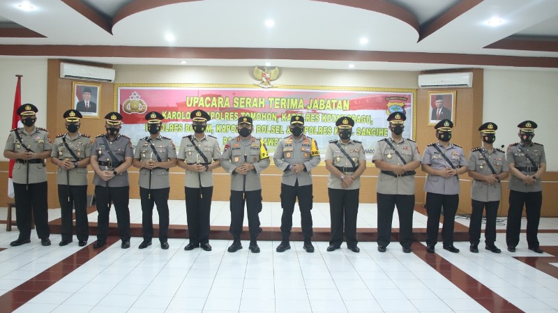Sertijab Kapolres di Sulut