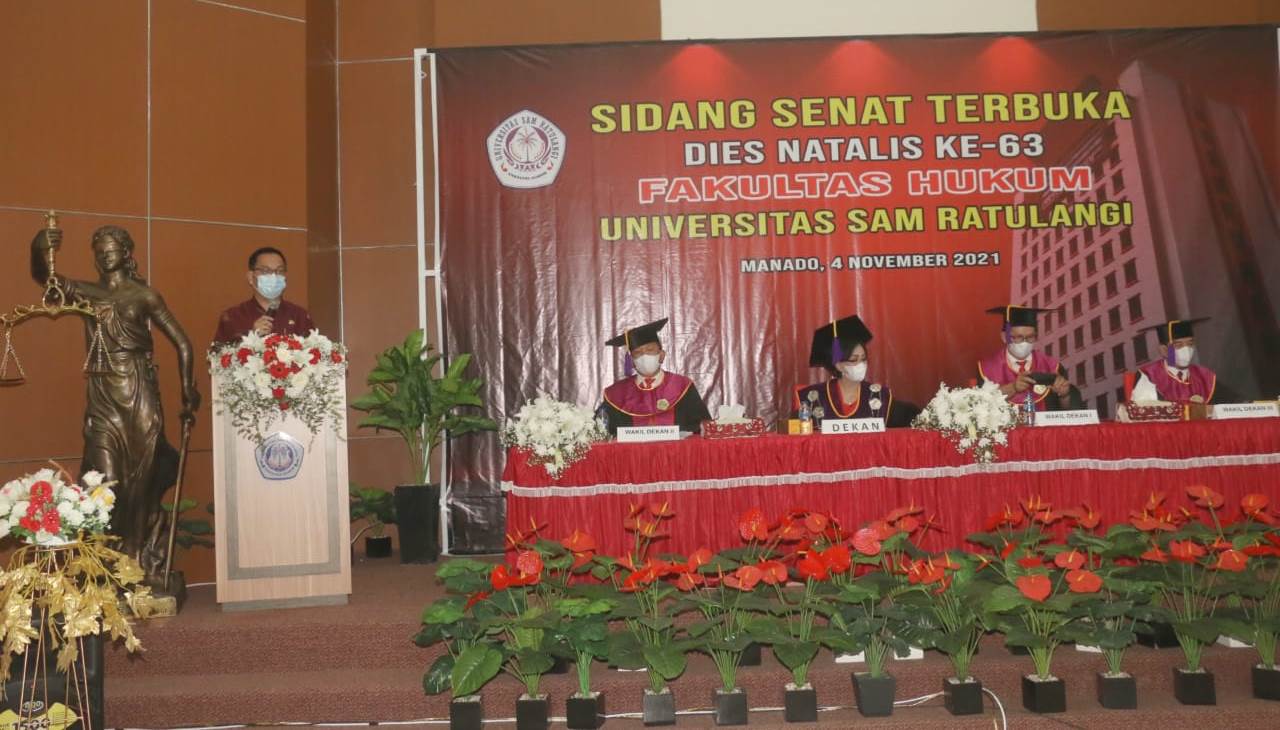Walikota Tomohon Fakultas Hukum Unsrat