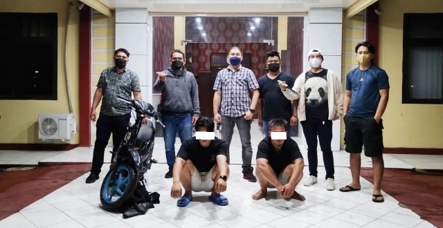 Lawan Polisi Tomohon