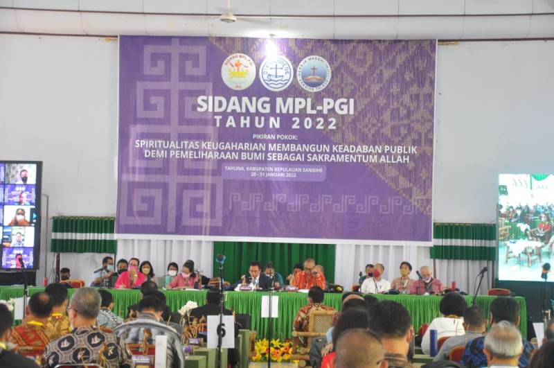 Sidang MPL PGI di Sangihe