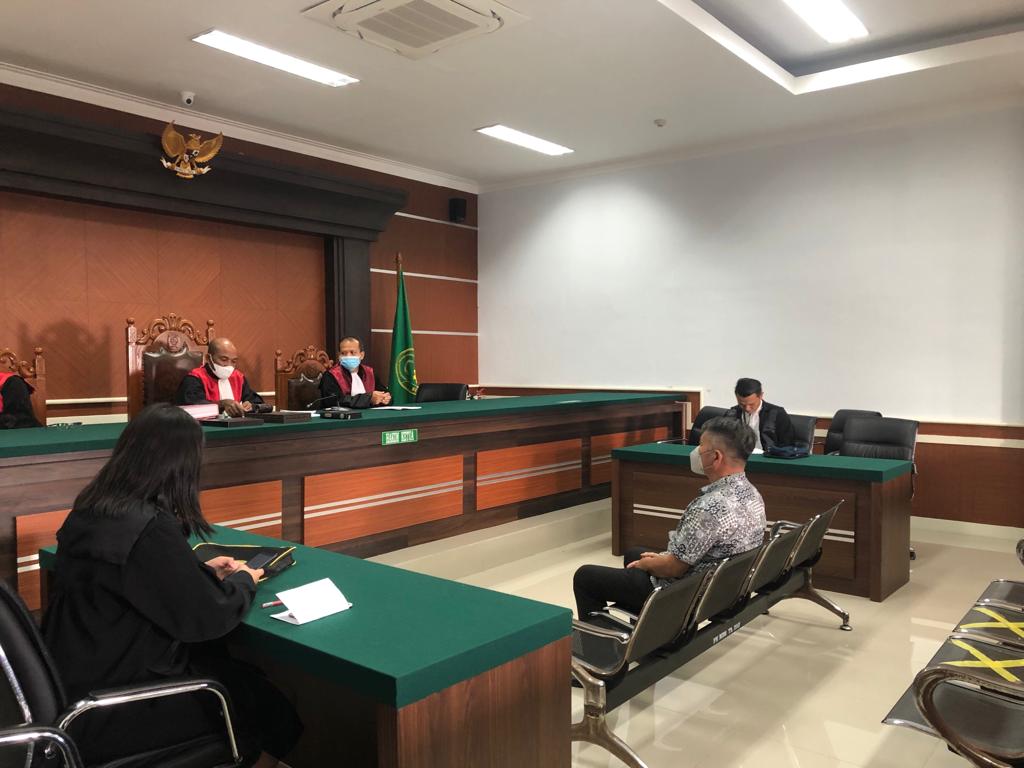 Sidang Tipikor Mantan Kumtua Kauneran Sonder