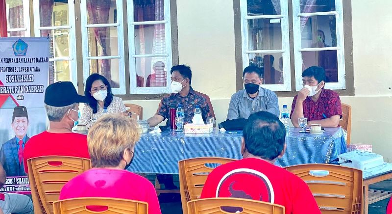 Sosialisasi Perda DPRD Sulut