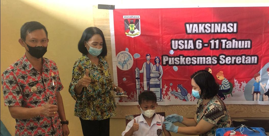 Vaksinasi Anak Kapataran Lembean Timur