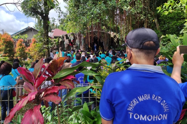 Ziarah Paroki MRD Tomohon