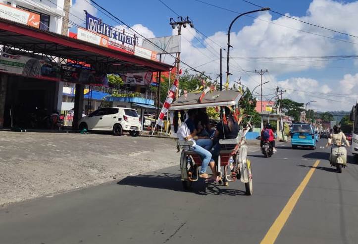 Naik Bendi Gratis Tomohon