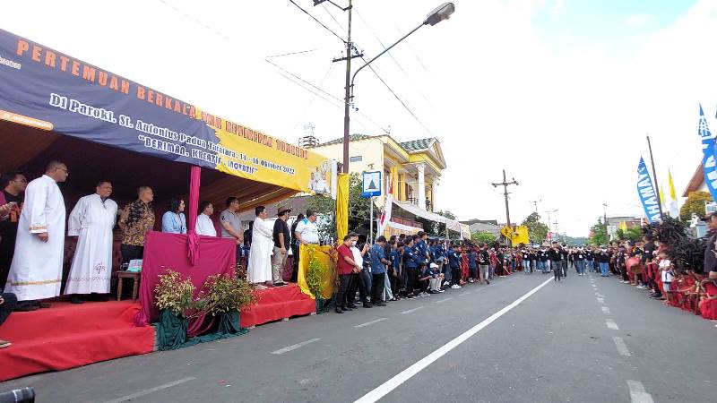 Pertemuan Berkala OMK Kevikepan Tomohon