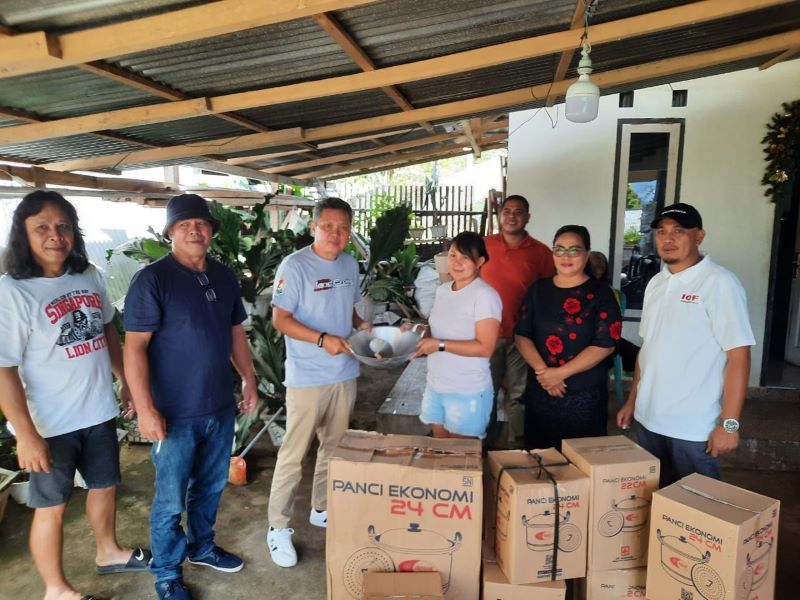 IOF TLCI Sulut Korban Banjir Papakelan