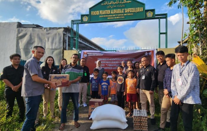 KPU Minahasa Berbagi Kasih