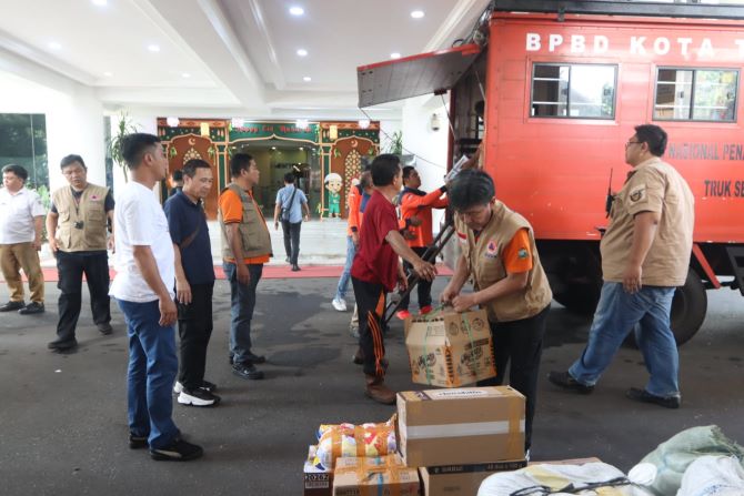 Bantuan Tomohon Gunung Ruang