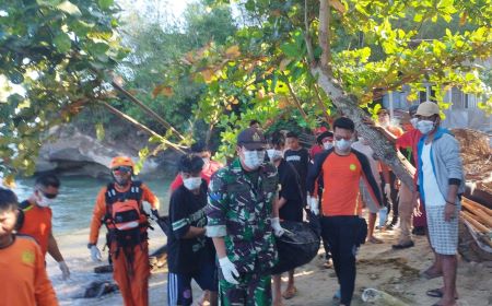 korban tenggelam pantai kabasaran