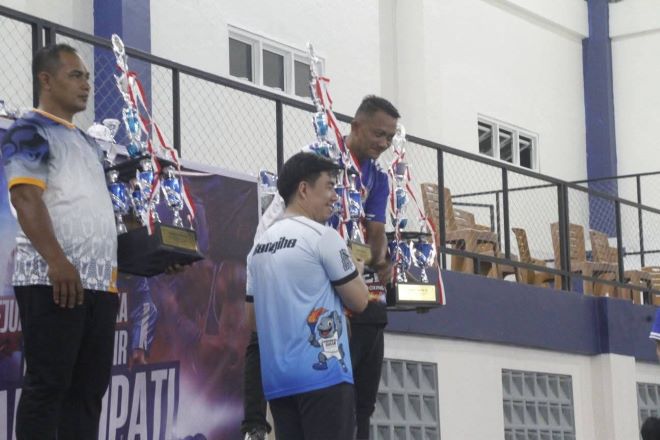 tinju piala bupati sangihe