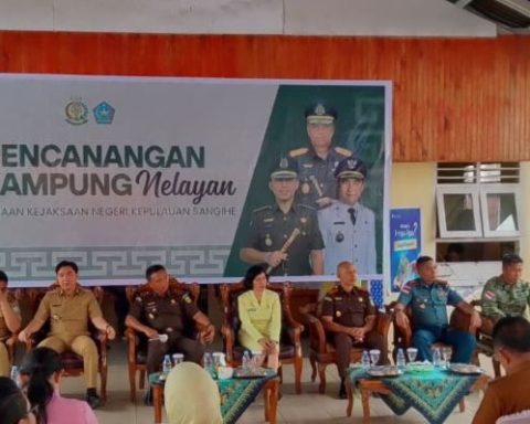 kampung nelayan kejaksaan sangihe