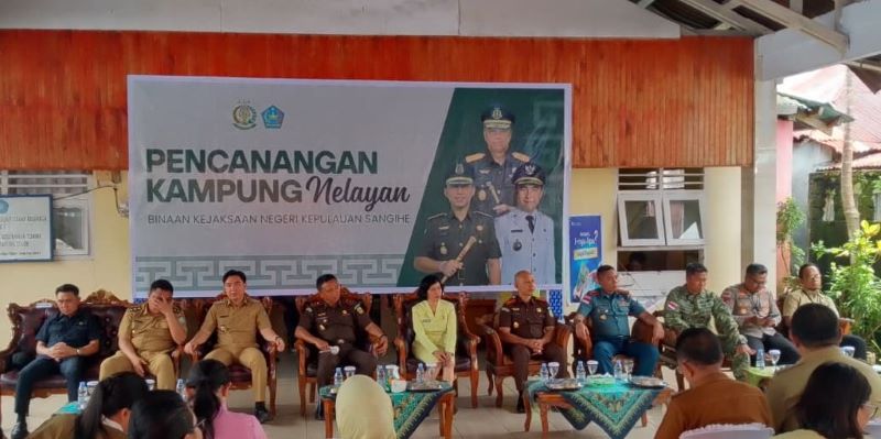 kampung nelayan kejaksaan sangihe