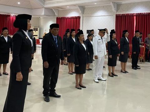 pelantikan pejabat sangihe