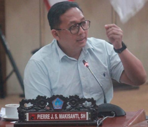 pierre makisanti dprd sulut