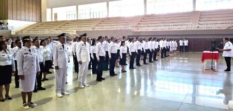pelantikan pejabat minahasa