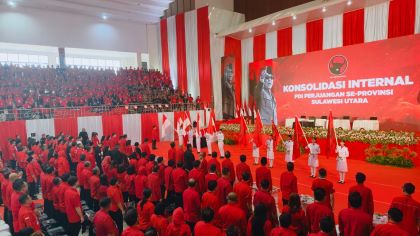 konsolidasi pdip sulut