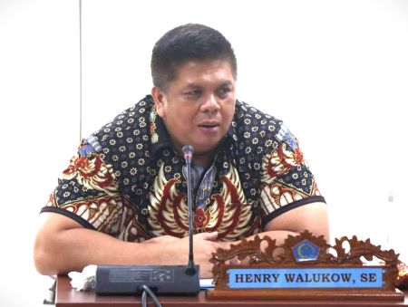 henry walukow dprd sulut